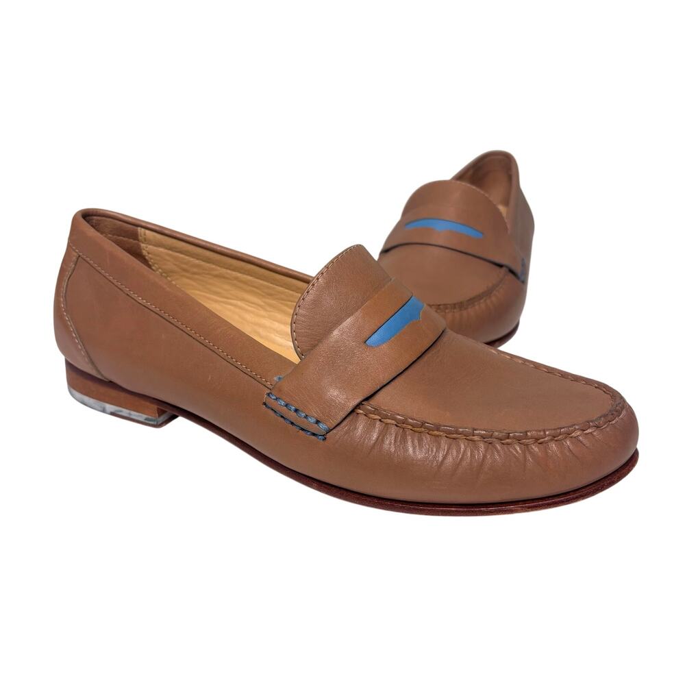 Cole Haan City Penny Loafer Brown Leather 8